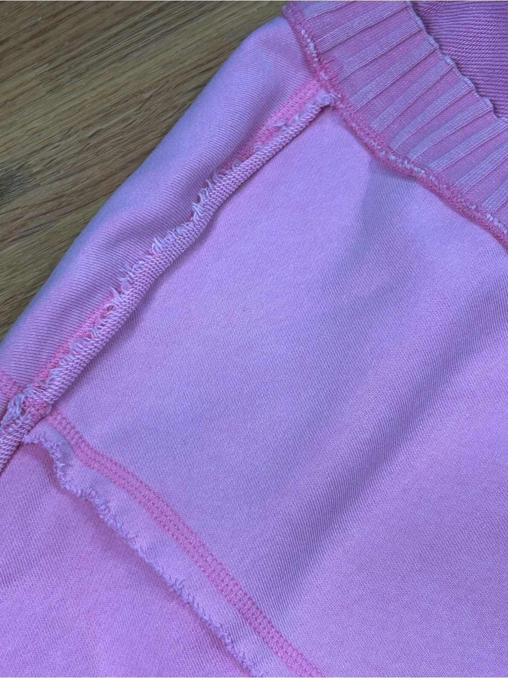 Blue Velvet V-Neck Sweatshirt - Large - Picture 10 of 12
